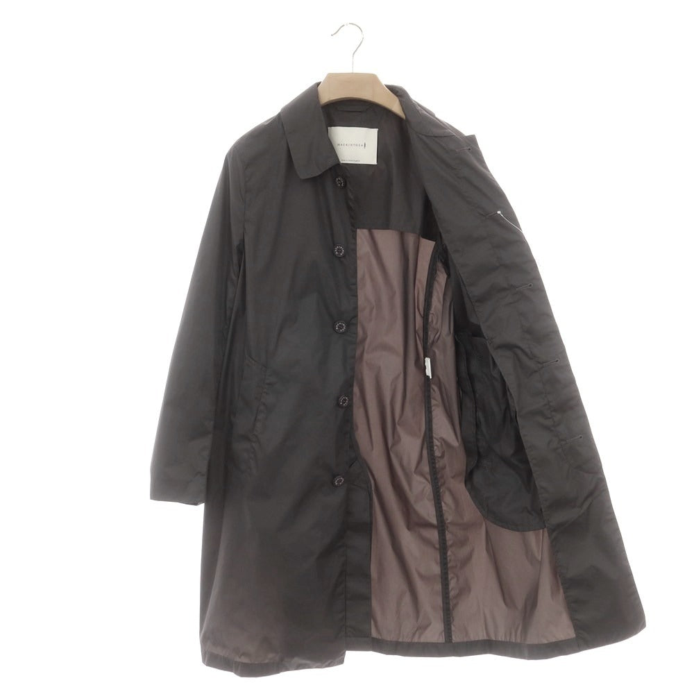 【中古】マッキントッシュ Mackintosh ナイロン ステンカラーコート ダークグレー【サイズ36】【 状態ランクB 】【 メンズ 】 [DPD]