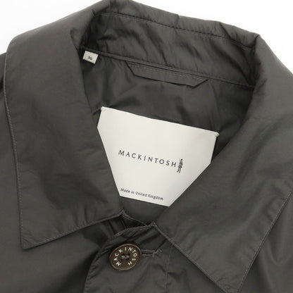 【中古】マッキントッシュ Mackintosh ナイロン ステンカラーコート ダークグレー【 36 】【 状態ランクB 】【 メンズ 】
