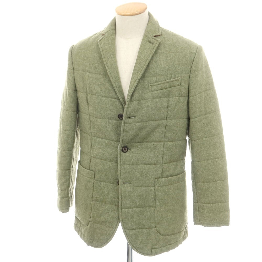 【中古】サム ウェア エルス Some WEAR Else ウールポリエステル 中綿 カジュアルジャケット グラスグリーン【 44 】【 状態ランクB 】【 メンズ 】