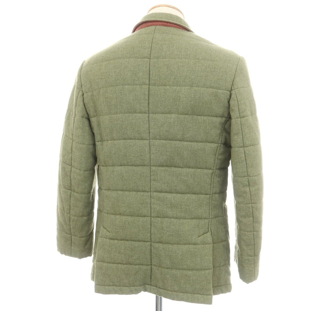 【中古】サム ウェア エルス Some WEAR Else ウールポリエステル 中綿 カジュアルジャケット グラスグリーン【 44 】【 状態ランクB 】【 メンズ 】