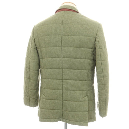 【中古】サム ウェア エルス Some WEAR Else ウールポリエステル 中綿 カジュアルジャケット グラスグリーン【 44 】【 状態ランクB 】【 メンズ 】