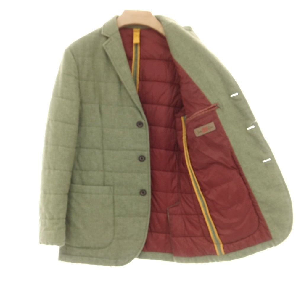 【中古】サム ウェア エルス Some WEAR Else ウールポリエステル 中綿 カジュアルジャケット グラスグリーン【 44 】【 状態ランクB 】【 メンズ 】