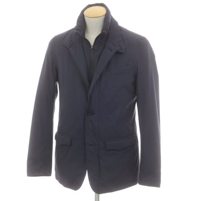 【中古】ヘルノ Herno Laminar GORE-TEX ポリエステル ダウンジャケット ネイビー【 44 】【 状態ランクD 】【 メンズ 】