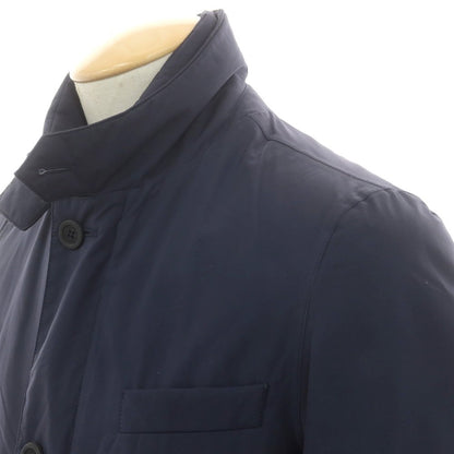 【中古】ヘルノ Herno Laminar GORE-TEX ポリエステル ダウンジャケット ネイビー【 44 】【 状態ランクD 】【 メンズ 】