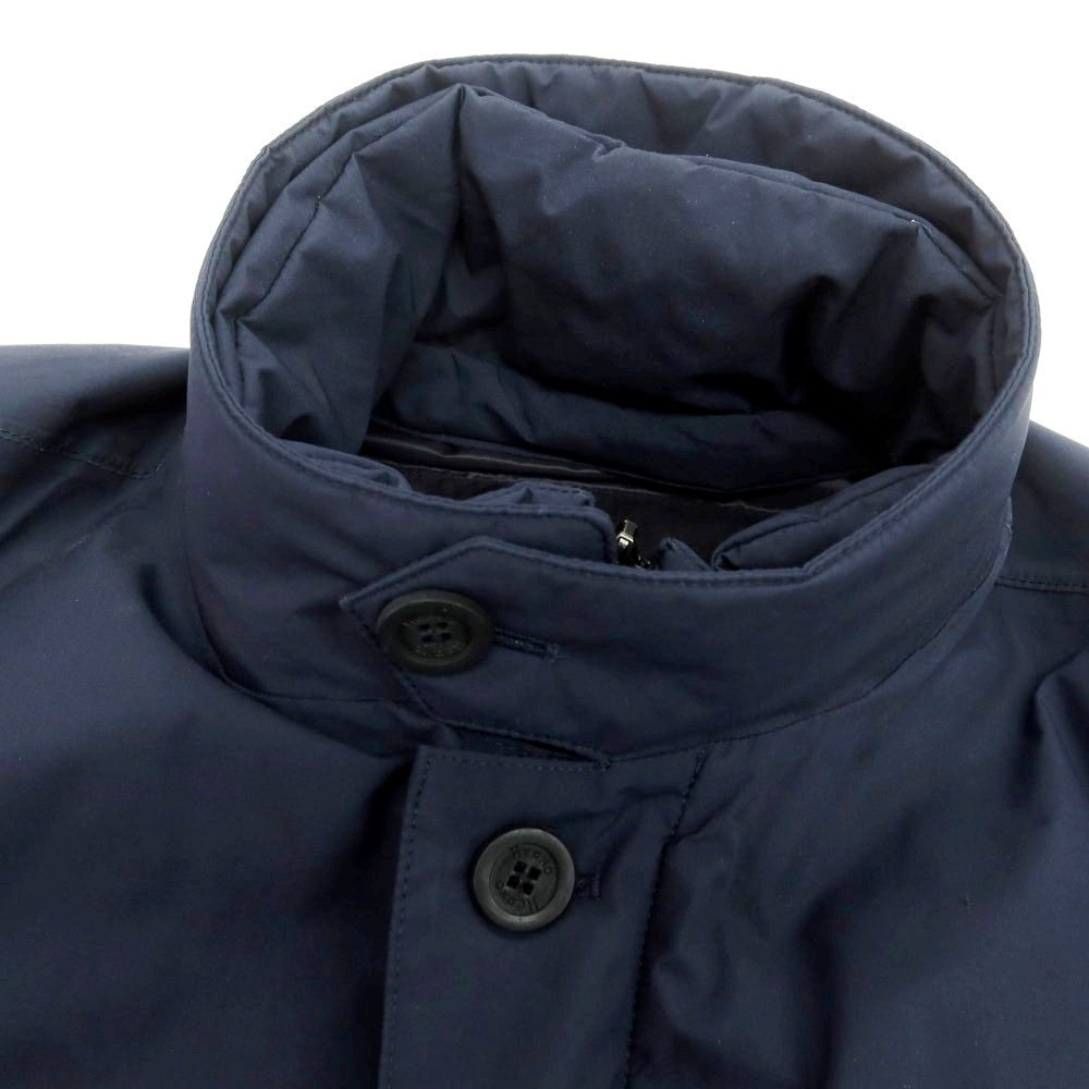 【中古】ヘルノ Herno Laminar GORE-TEX ポリエステル ダウンジャケット ネイビー【 44 】【 状態ランクD 】【 メンズ 】