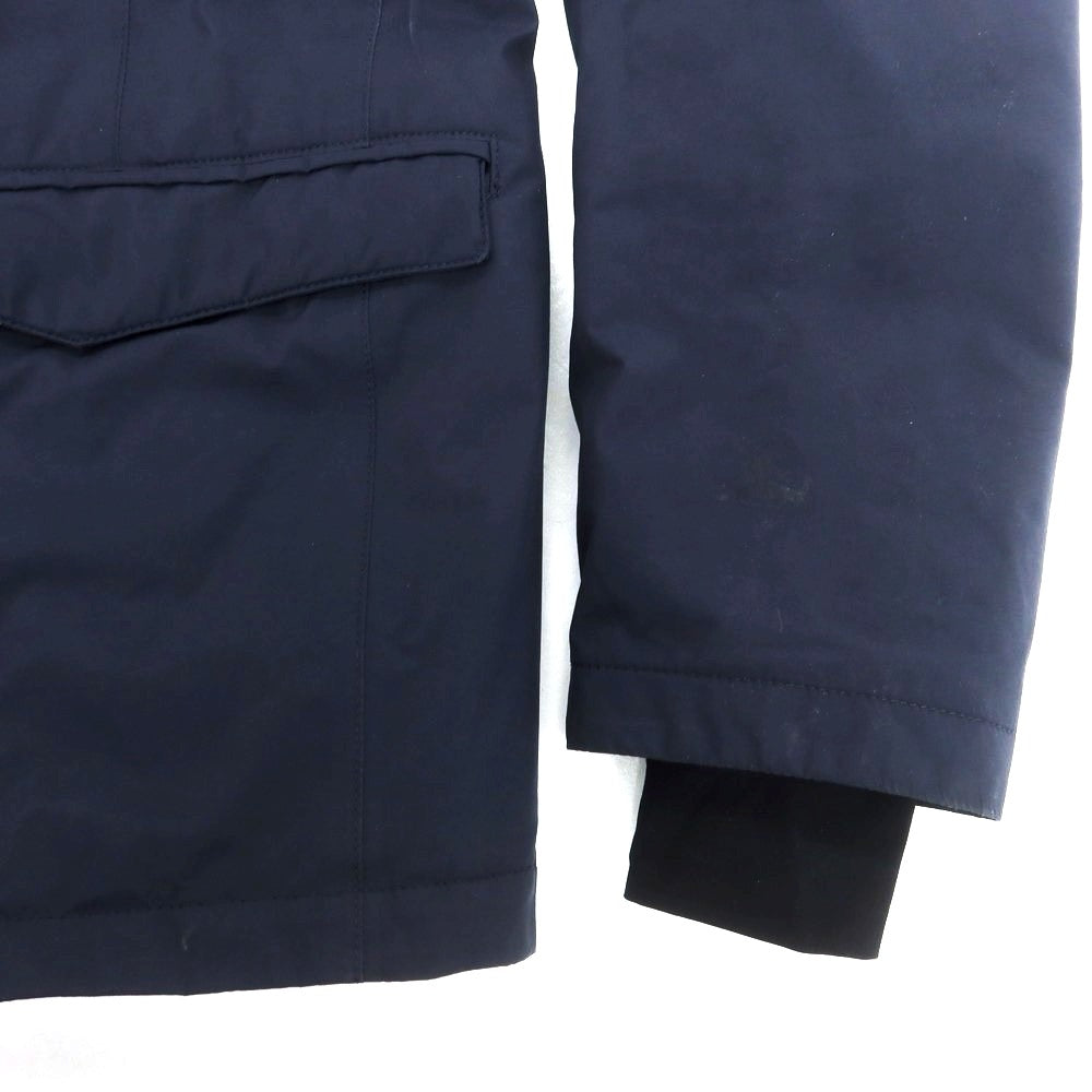 【中古】ヘルノ Herno Laminar GORE-TEX ポリエステル ダウンジャケット ネイビー【 44 】【 状態ランクD 】【 メンズ 】