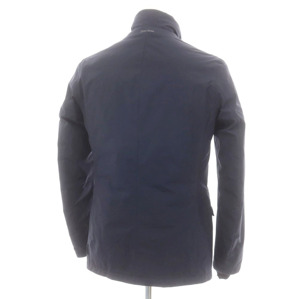 【中古】ヘルノ Herno Laminar GORE-TEX ポリエステル ダウンジャケット ネイビー【 44 】【 状態ランクD 】【 メンズ 】