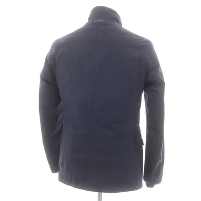 【中古】ヘルノ Herno Laminar GORE-TEX ポリエステル ダウンジャケット ネイビー【 44 】【 状態ランクD 】【 メンズ 】