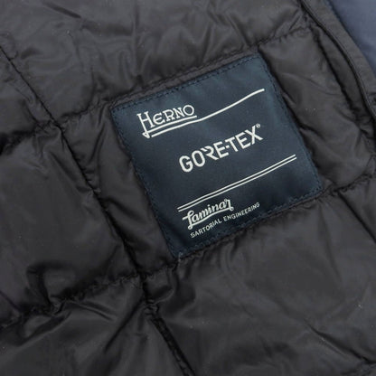【中古】ヘルノ Herno Laminar GORE-TEX ポリエステル ダウンジャケット ネイビー【 44 】【 状態ランクD 】【 メンズ 】