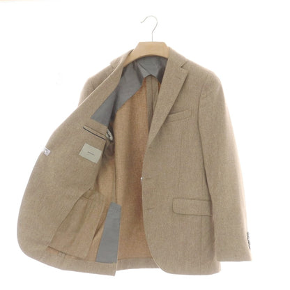 【中古】ボリオリ BOGLIOLI HAMPTON ウール 3つボタンスーツ ブラウンベージュ【 42 】【 状態ランクB 】【 メンズ 】
