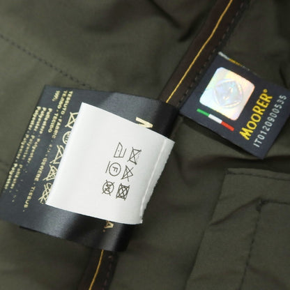 【中古】ムーレー MOORER ポリエステル カジュアルジャケット ダークオリーブ【 42 】【 状態ランクB 】【 メンズ 】