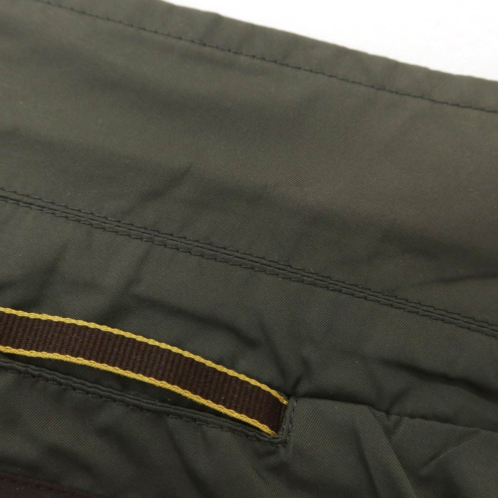 【中古】ムーレー MOORER ポリエステル カジュアルジャケット ダークオリーブ【 42 】【 状態ランクB 】【 メンズ 】