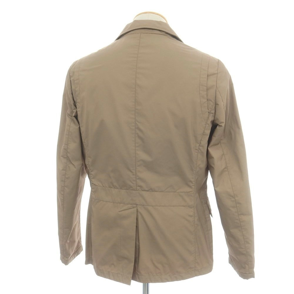 【中古】ムーレー MOORER ポリエステル カジュアルジャケット ダークベージュ【 サイズ46 】【 状態ランクC 】【 メンズ 】 [CPD]