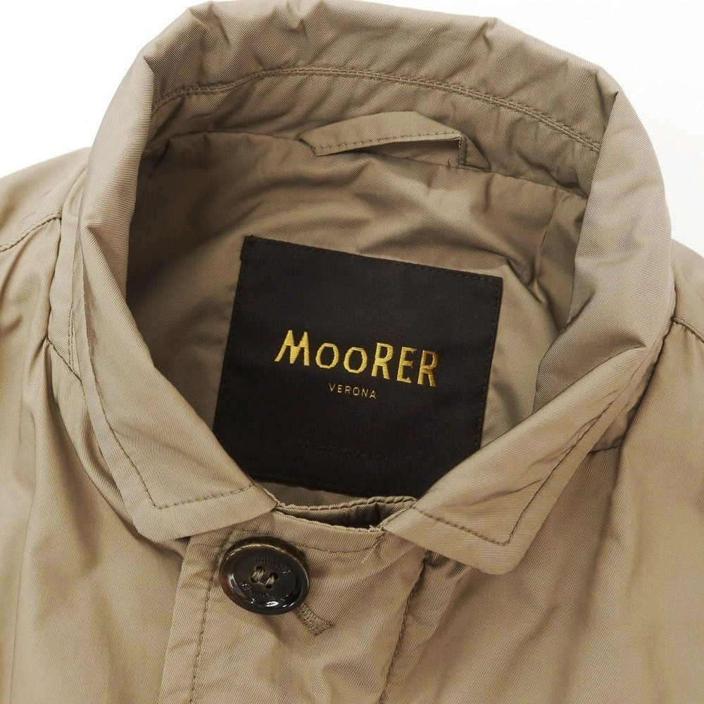 【中古】ムーレー MOORER ポリエステル カジュアルジャケット ダークベージュ【 サイズ46 】【 状態ランクC 】【 メンズ 】 [CPD]