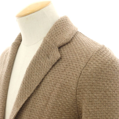 【中古】ラルディーニ LARDINI ウールアルパカ ニットジャケット アッシュブラウン【 XXS 】【 状態ランクA 】【 メンズ 】