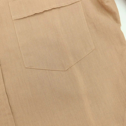 【中古】【未使用】ドレイクス DRAKES コットン ボタンダウン カジュアルシャツ ベージュ【サイズ38】【 状態ランクS 】【 メンズ 】