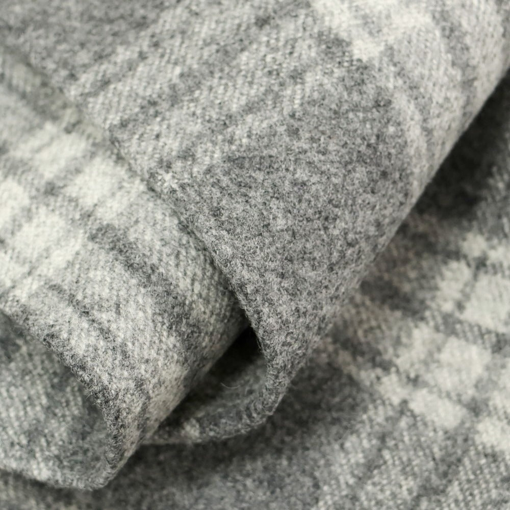 【中古】ピーティーゼロウーノ PT01 ウール カジュアルスラックスパンツ グレーxホワイト【 44 】【 状態ランクA 】【 メンズ 】