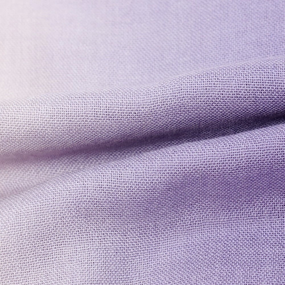 【中古】イルファーロバイルチアーノバルベラ ILFARO by LUCIANO BARBERA シルク系 グラデーション ストール パープルxホワイト【 状態ランクC 】【 メンズ 】