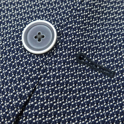 【中古】ラルディーニ LARDINI ポリエステル 3B テーラードジャケット ネイビーxホワイト【 44 】【 状態ランクA 】【 メンズ 】