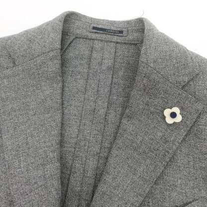 【中古】ラルディーニ LARDINI ウール テーラードジャケット グレー【 44 】【 状態ランクA 】【 メンズ 】
