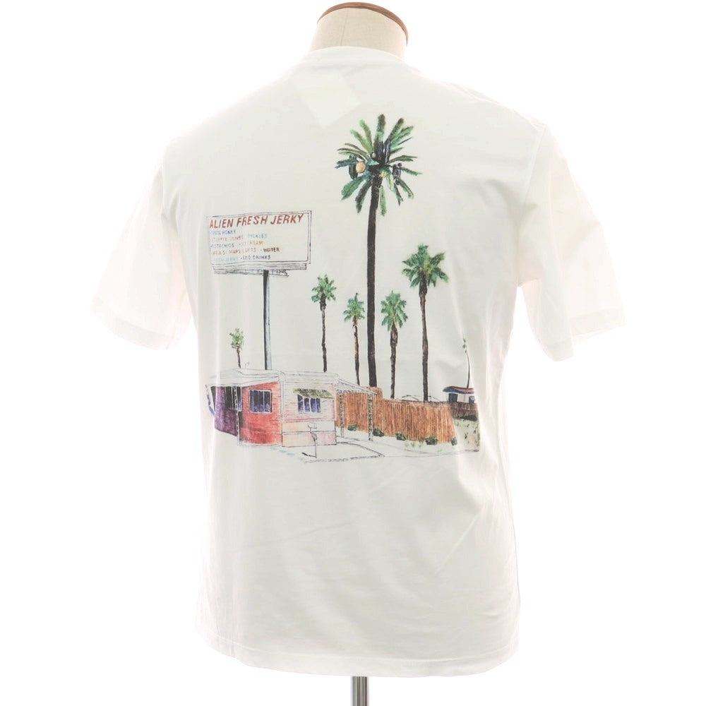 【中古】ピーエムディーエス PMDS コットン天竺 クルーネック 半袖Ｔシャツ ホワイト【サイズM】【 状態ランクC 】【 メンズ 】 [EPD]