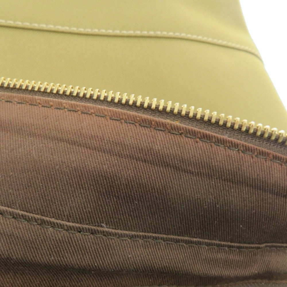 【中古】ハンティングワールド HUNTING WORLD サファリ キャンバス ショルダーバッグ ライトオーカー【 状態ランクB 】【 メンズ 】