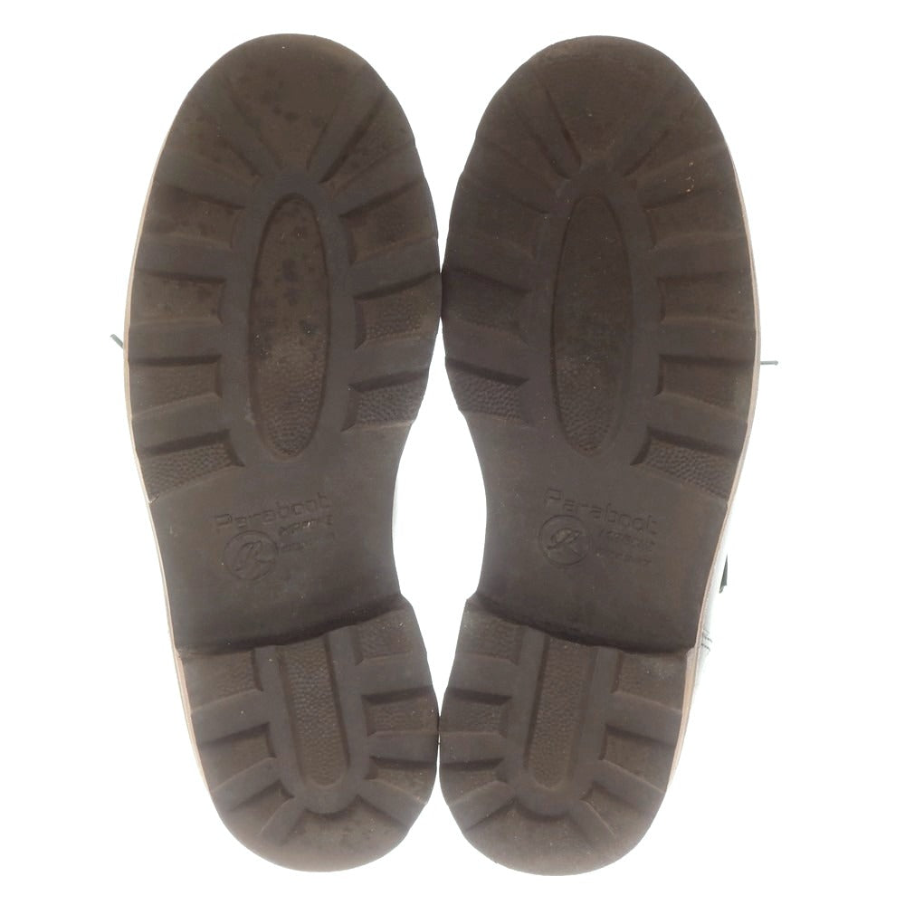 【中古】パラブーツ Paraboot ミカエル デカタグ チロリアンシューズ ブラック【 39 】【 状態ランクC 】【 メンズ 】