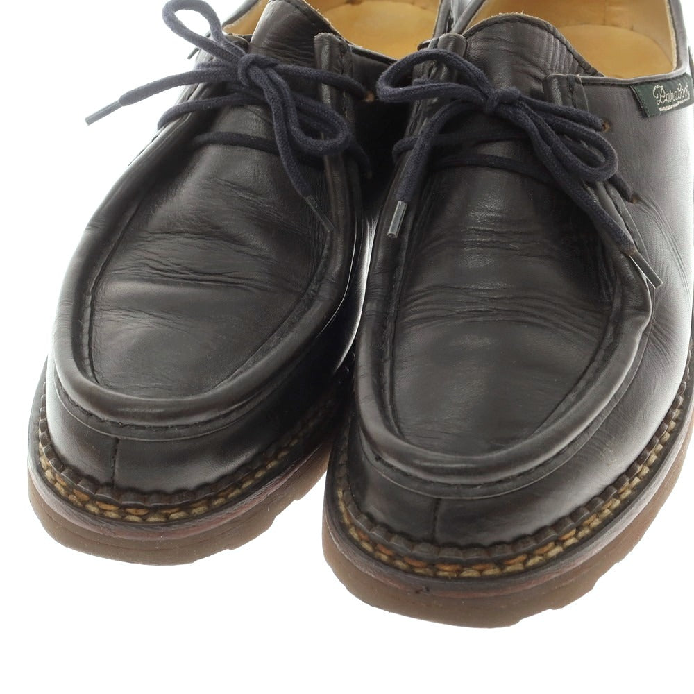 【中古】パラブーツ Paraboot ミカエル デカタグ チロリアンシューズ ブラック【 39 】【 状態ランクC 】【 メンズ 】