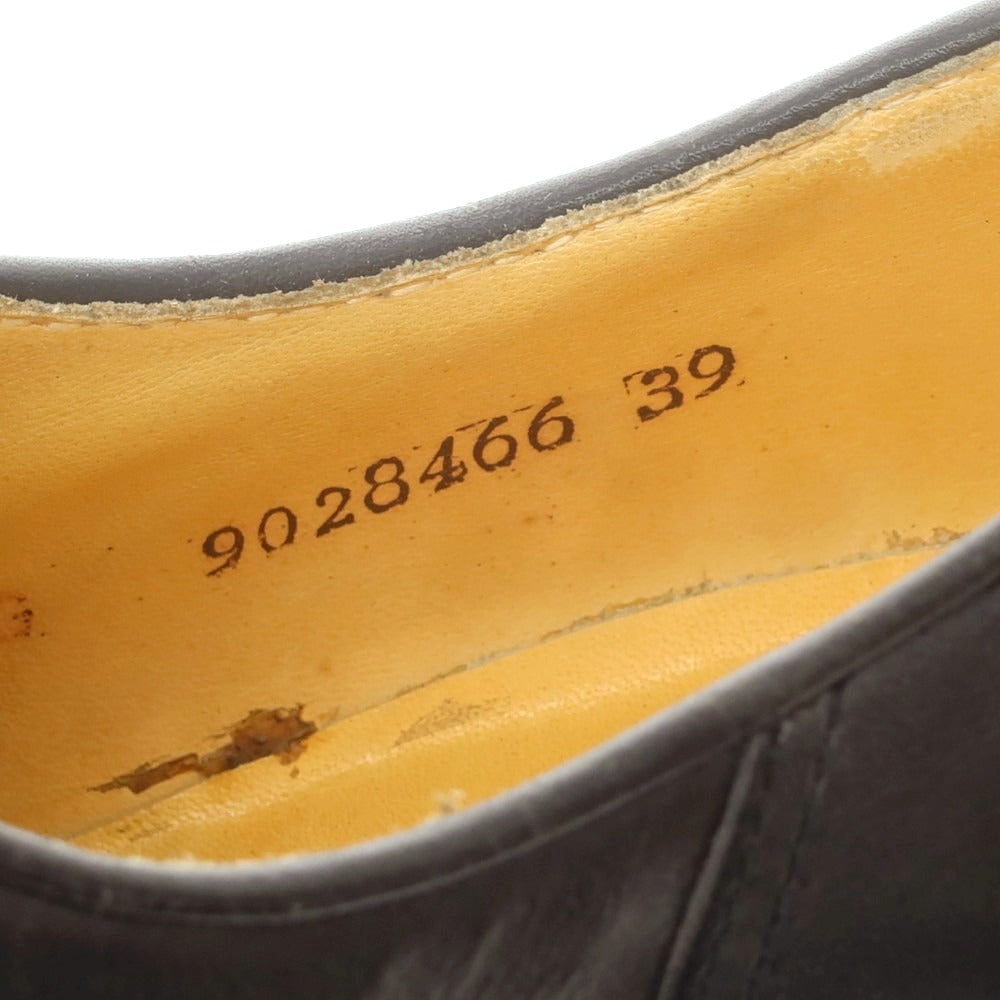 【中古】パラブーツ Paraboot ミカエル デカタグ チロリアンシューズ ブラック【 39 】【 状態ランクC 】【 メンズ 】