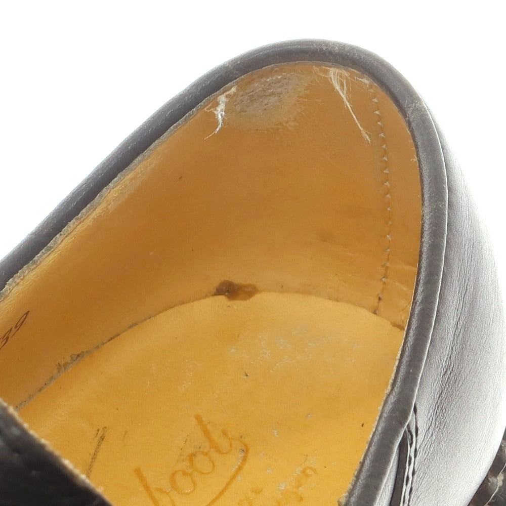 【中古】パラブーツ Paraboot ミカエル デカタグ チロリアンシューズ ブラック【 39 】【 状態ランクC 】【 メンズ 】