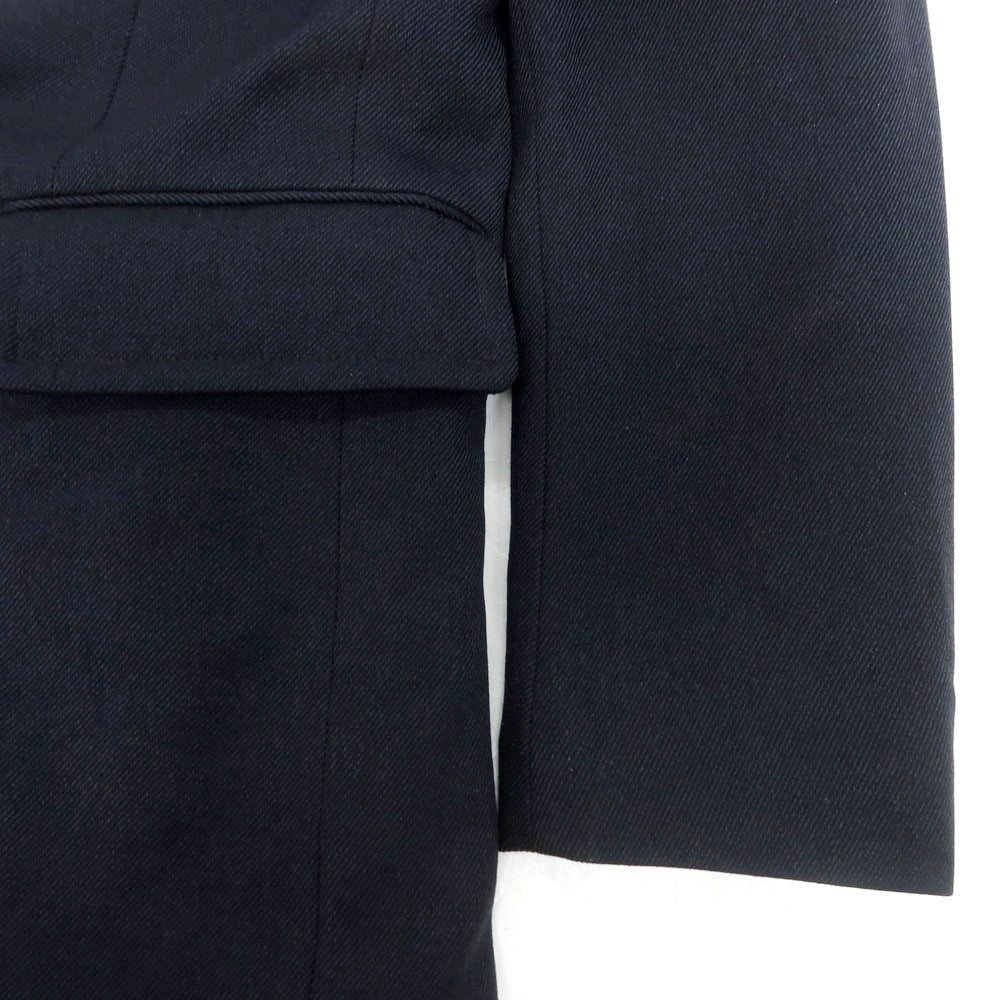 【中古】エアディム EADEM ポリエステル 中綿 チェスターフィールドコート ネイビー【 46 】【 状態ランクB 】【 メンズ 】