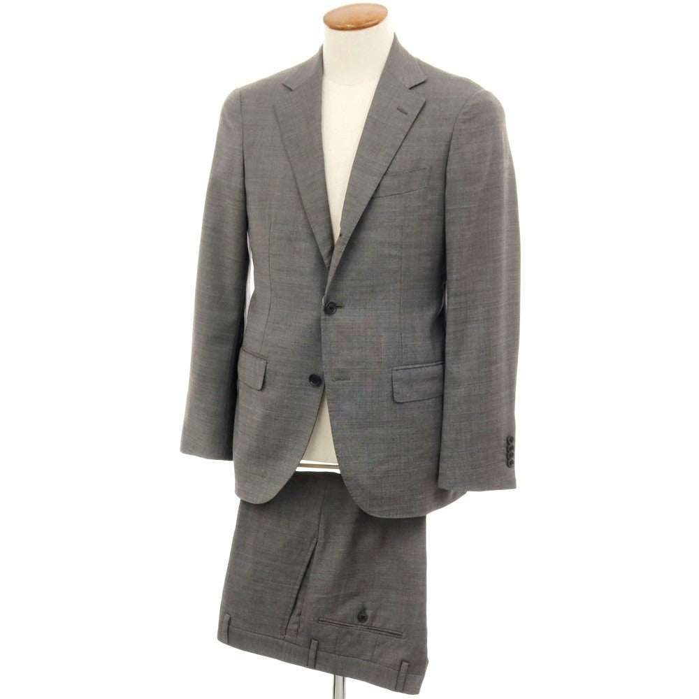 【中古】ユナイテッドアローズ UNITED ARROWS ウール 3つボタンスーツ グレー【サイズ46】【 状態ランクC 】【 メンズ 】