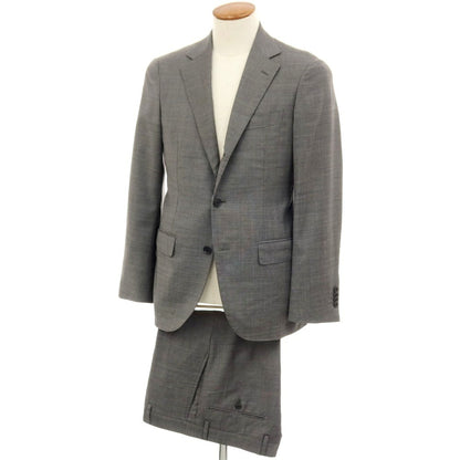 【中古】ユナイテッドアローズ UNITED ARROWS ウール 3つボタンスーツ グレー【サイズ46】【 状態ランクC 】【 メンズ 】