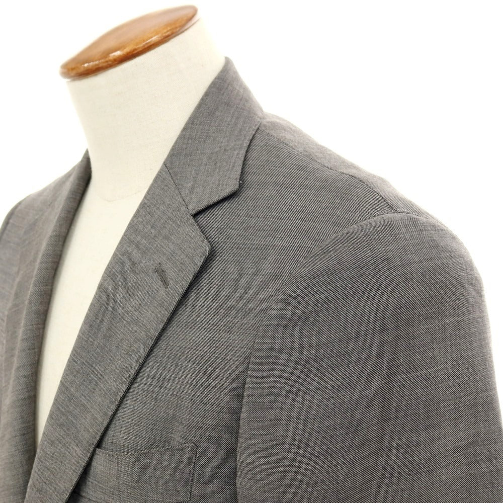 【中古】ユナイテッドアローズ UNITED ARROWS ウール 3つボタンスーツ グレー【サイズ46】【 状態ランクC 】【 メンズ 】