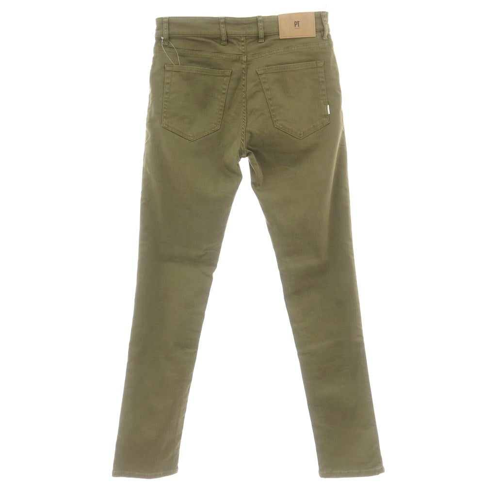 【中古】ピーティートリノ デニム PT TORINO DENIM SWING ストレッチ リヨセルコットンポリエステル デニムパンツ オリーブ【 31 】【 状態ランクB 】【 メンズ 】