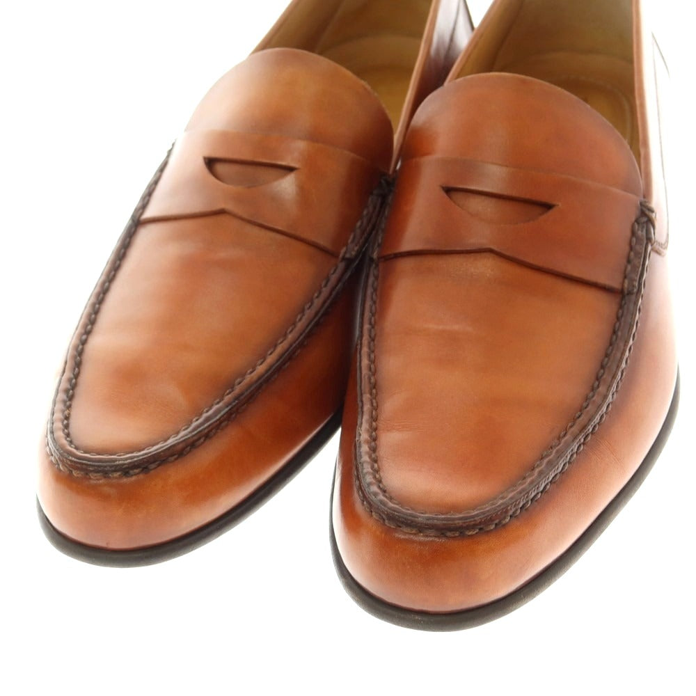 【中古】ベルルッティ Berluti コインローファー ブラウン【 8 】【 状態ランクB 】【 メンズ 】