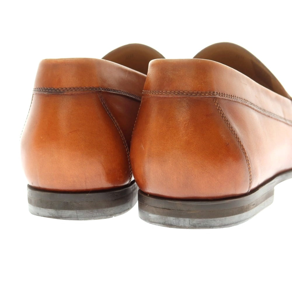 【中古】ベルルッティ Berluti コインローファー ブラウン【 8 】【 状態ランクB 】【 メンズ 】