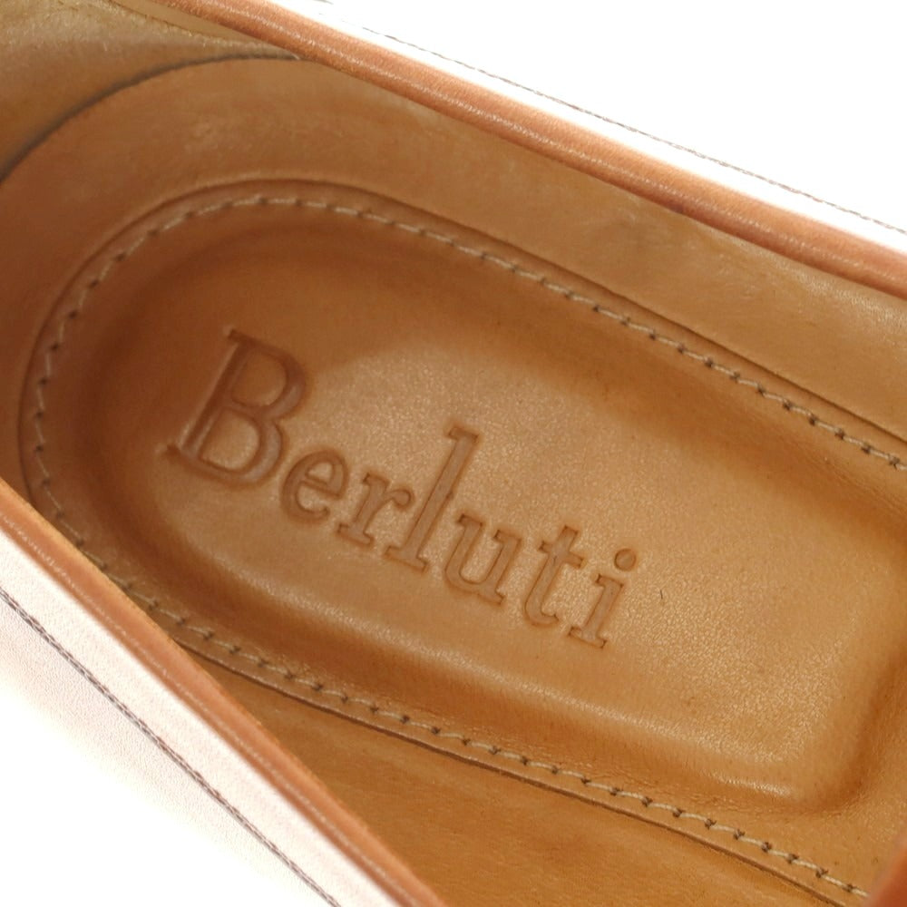 【中古】ベルルッティ Berluti コインローファー ブラウン【 8 】【 状態ランクB 】【 メンズ 】