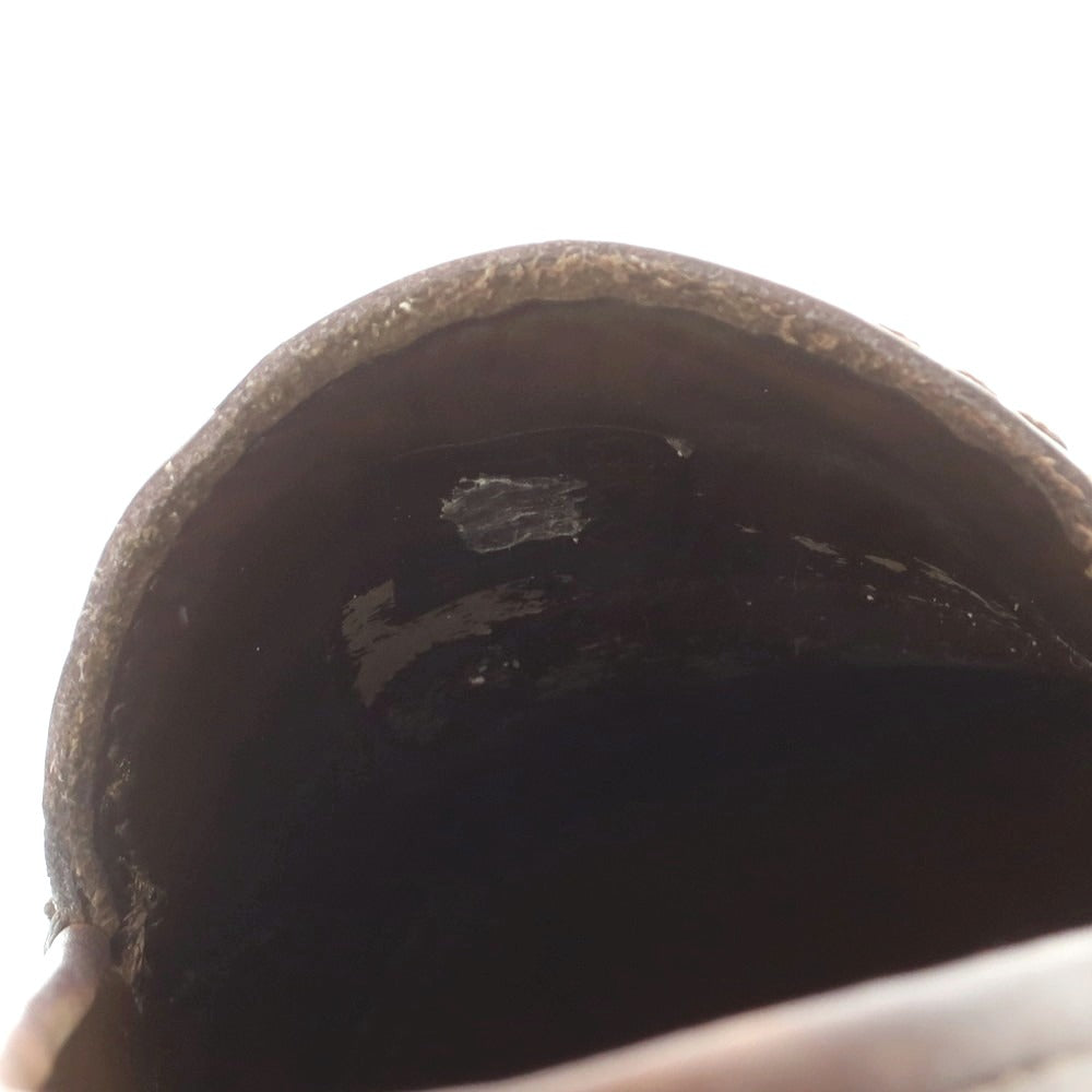 【中古】ベルルッティ Berluti カリグラフィ ローファー ブラウン【 7 1/2 】【 状態ランクB 】【 メンズ 】