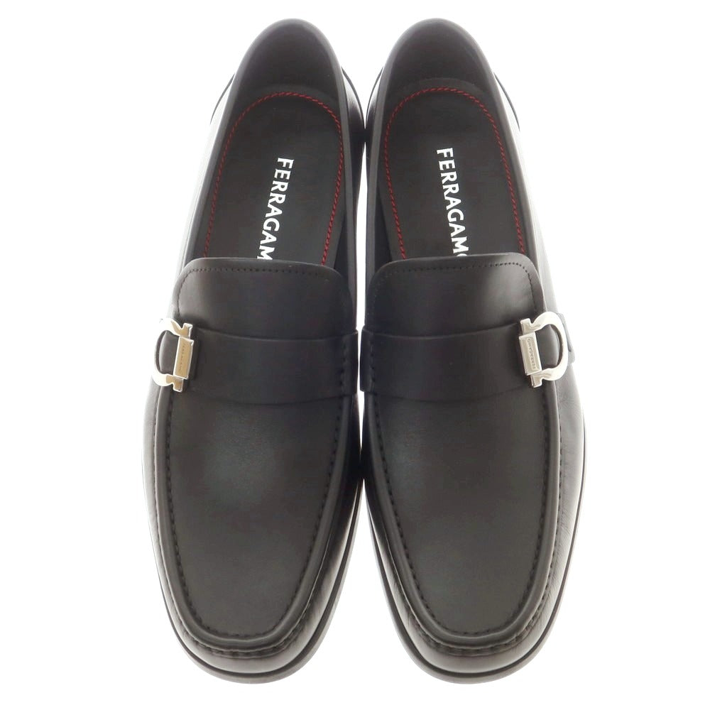 【中古】サルヴァトーレフェラガモ Salvatore Ferragamo モカシンローファー ブラック【 8 】【 状態ランクA 】【 メンズ 】