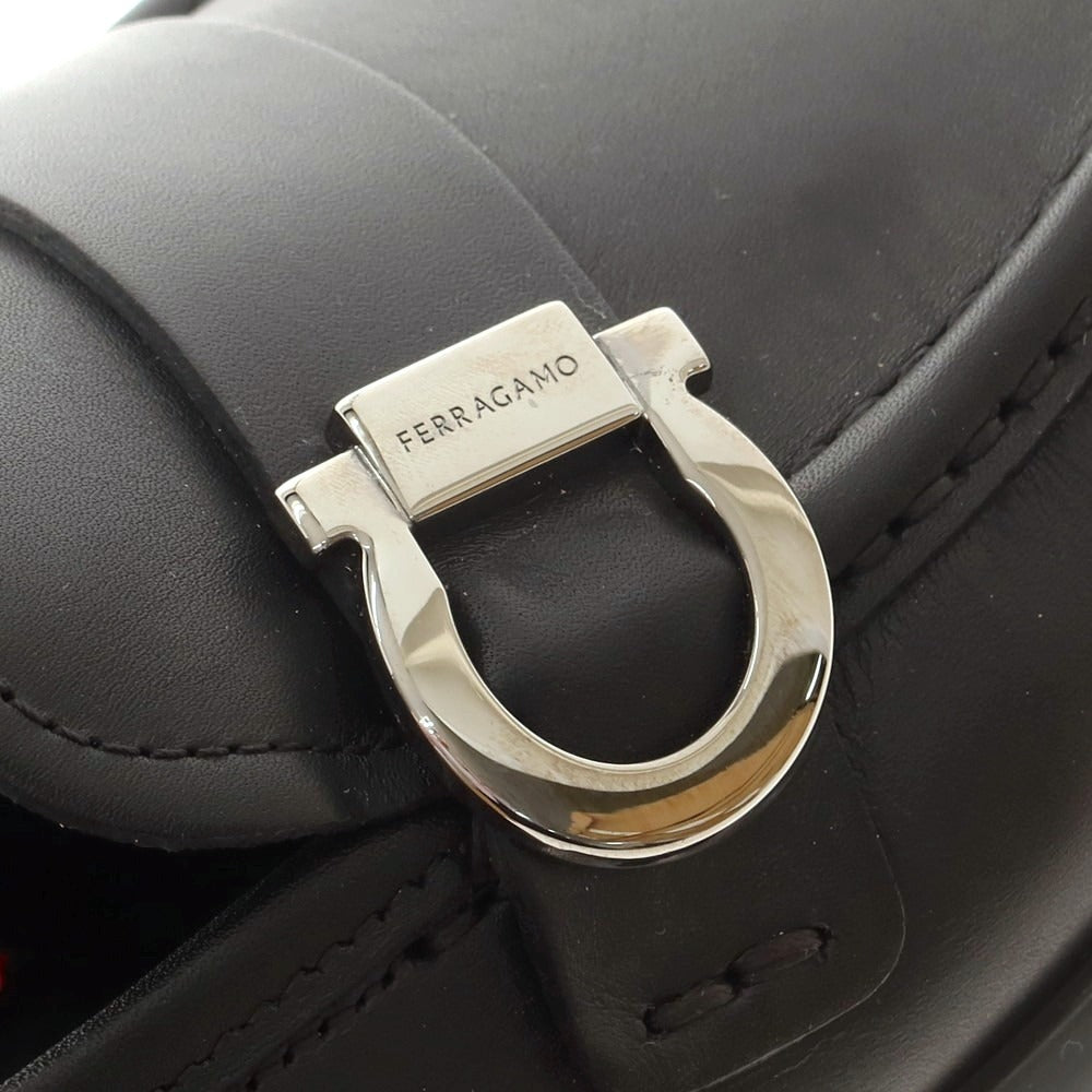 【中古】サルヴァトーレフェラガモ Salvatore Ferragamo モカシンローファー ブラック【 8 】【 状態ランクA 】【 メンズ 】