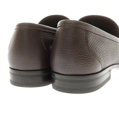 【中古】サルヴァトーレフェラガモ Salvatore Ferragamo ビットローファー ダークブラウン【 7 1/2 】【 状態ランクA 】【 メンズ 】