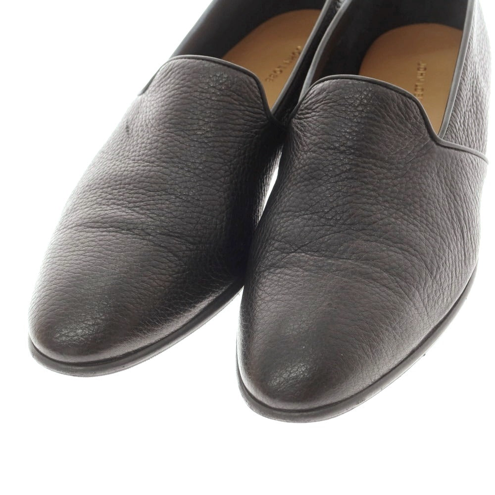 【中古】ジョンロブ John Lobb シュリンクレザー ローファー ブラック【 8 】【 状態ランクB 】【 メンズ 】