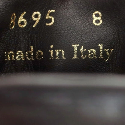 【中古】ジョンロブ John Lobb シュリンクレザー ローファー ブラック【 8 】【 状態ランクB 】【 メンズ 】