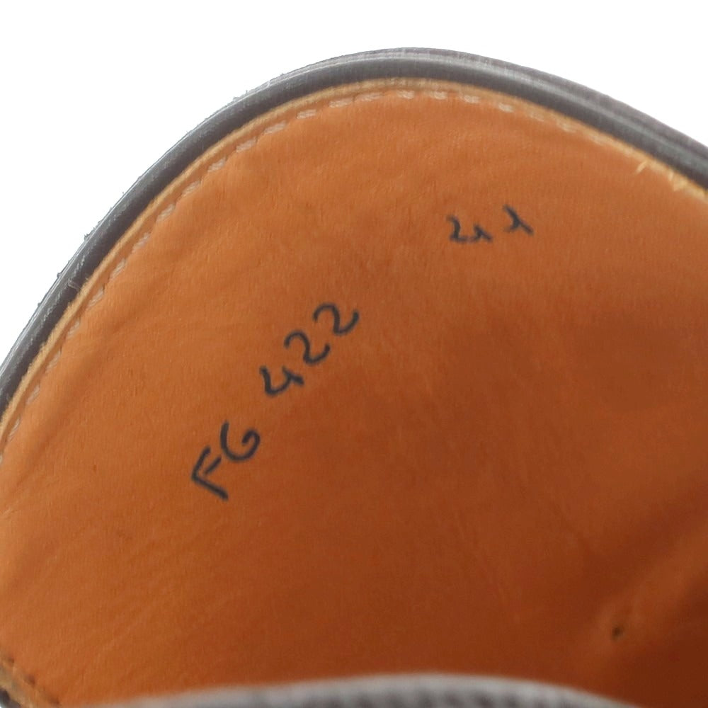 【中古】フラテッリジャコメッティ F.LLI Giacometti 型押しレザー グルカサンダル ブラック【 41 】【 状態ランクB 】【 メンズ 】