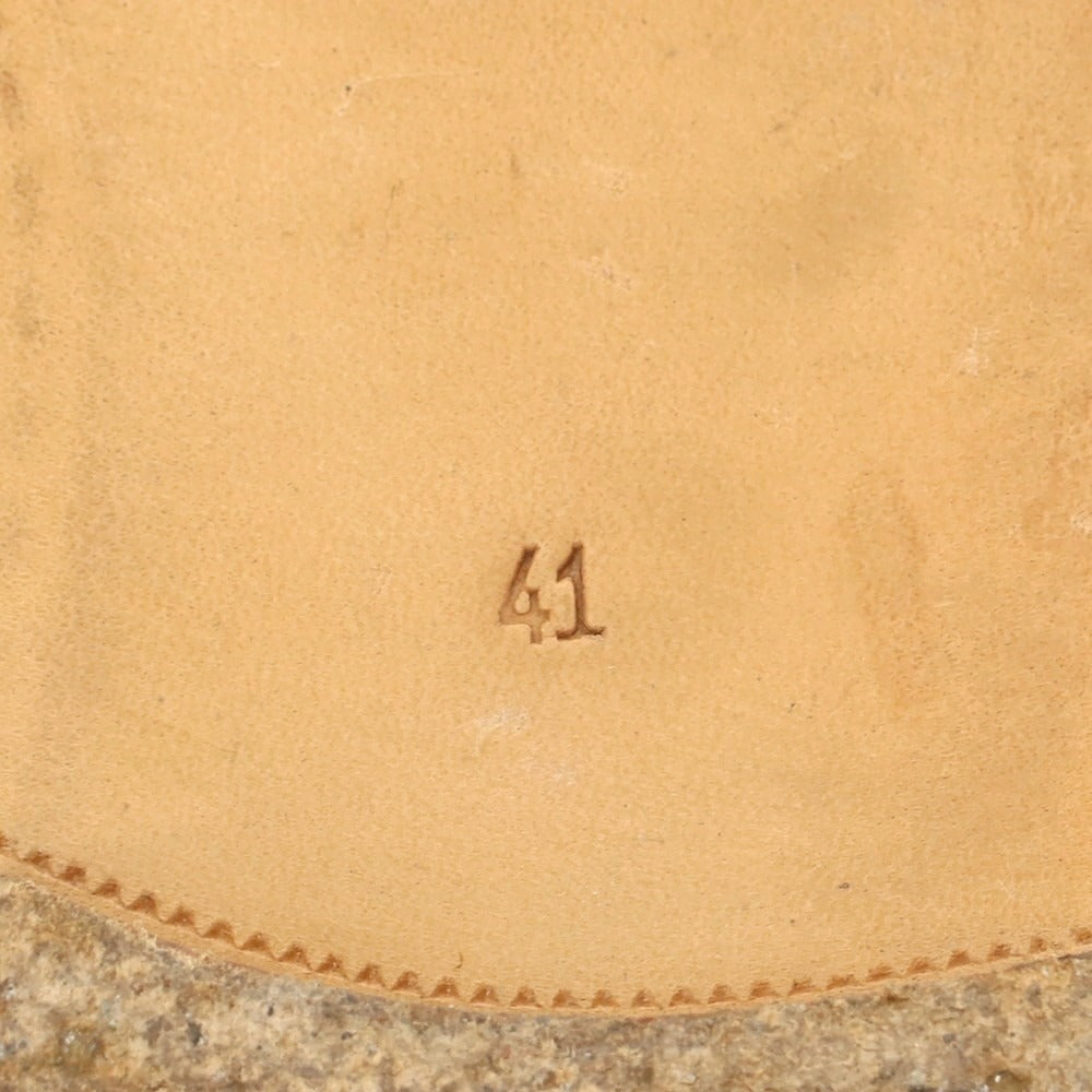 【中古】フラテッリジャコメッティ F.LLI Giacometti リザードレザー グルカサンダル ネイビー【 41 】【 状態ランクB 】【 メンズ 】