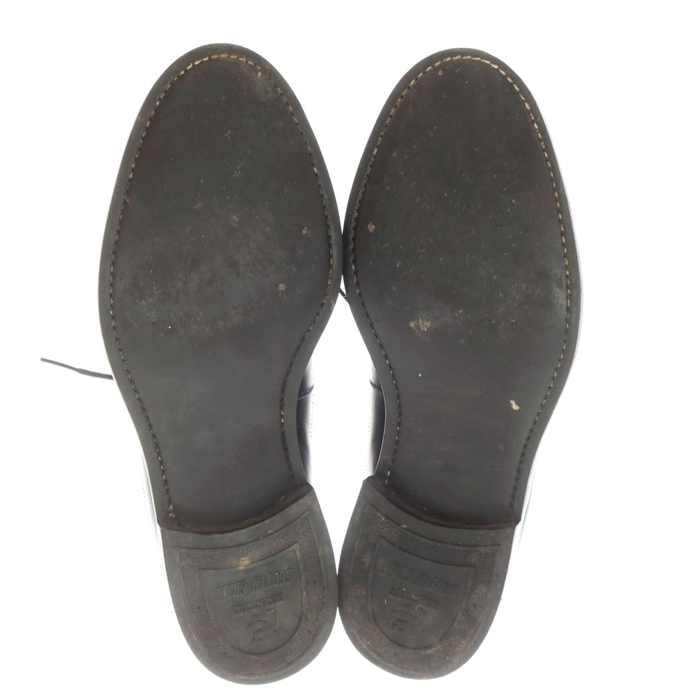 【中古】スコッチグレイン SCOTCH GRAIN ロングウイングチップ ドレスシューズ ブラック【 26EE 】【 状態ランクC 】【 メンズ 】