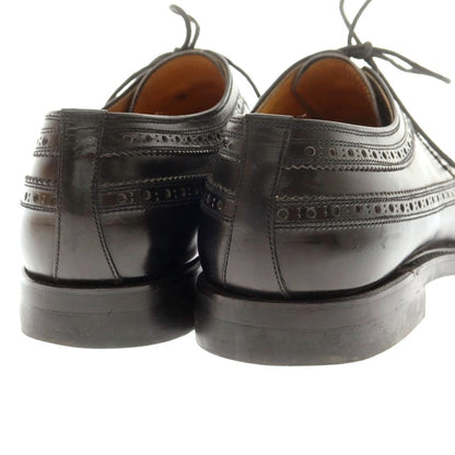 【中古】スコッチグレイン SCOTCH GRAIN ロングウイングチップ ドレスシューズ ブラック【 26EE 】【 状態ランクC 】【 メンズ 】