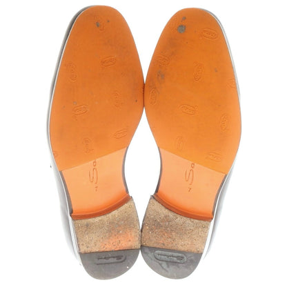 【中古】サントーニ Santoni コインローファー ブラック【 7 】【 状態ランクB 】【 メンズ 】