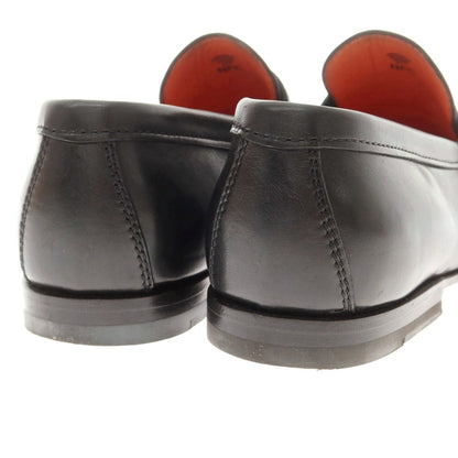 【中古】サントーニ Santoni コインローファー ブラック【 7 】【 状態ランクB 】【 メンズ 】